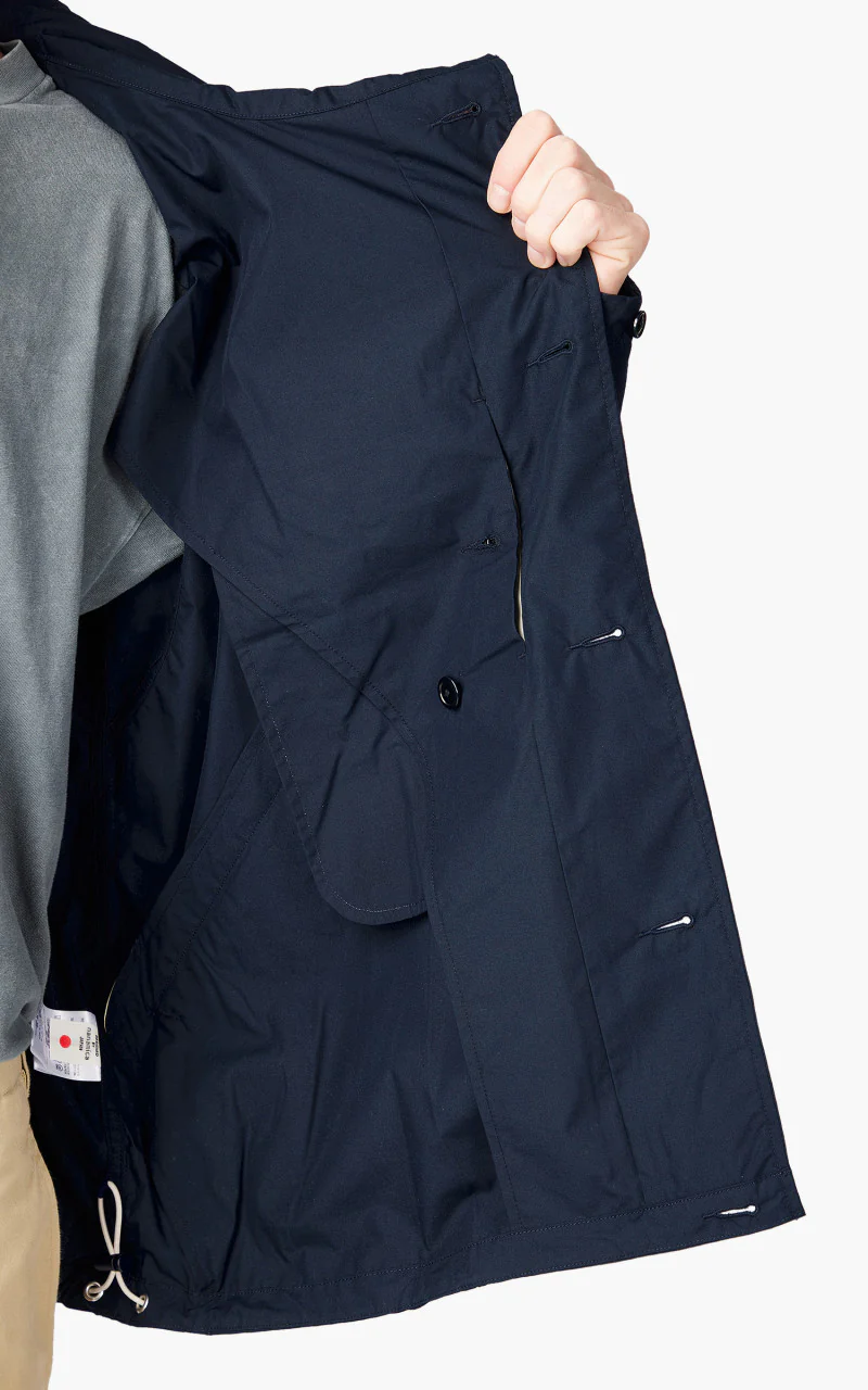 Nanamica Hooded Jacket Navy - Image 6