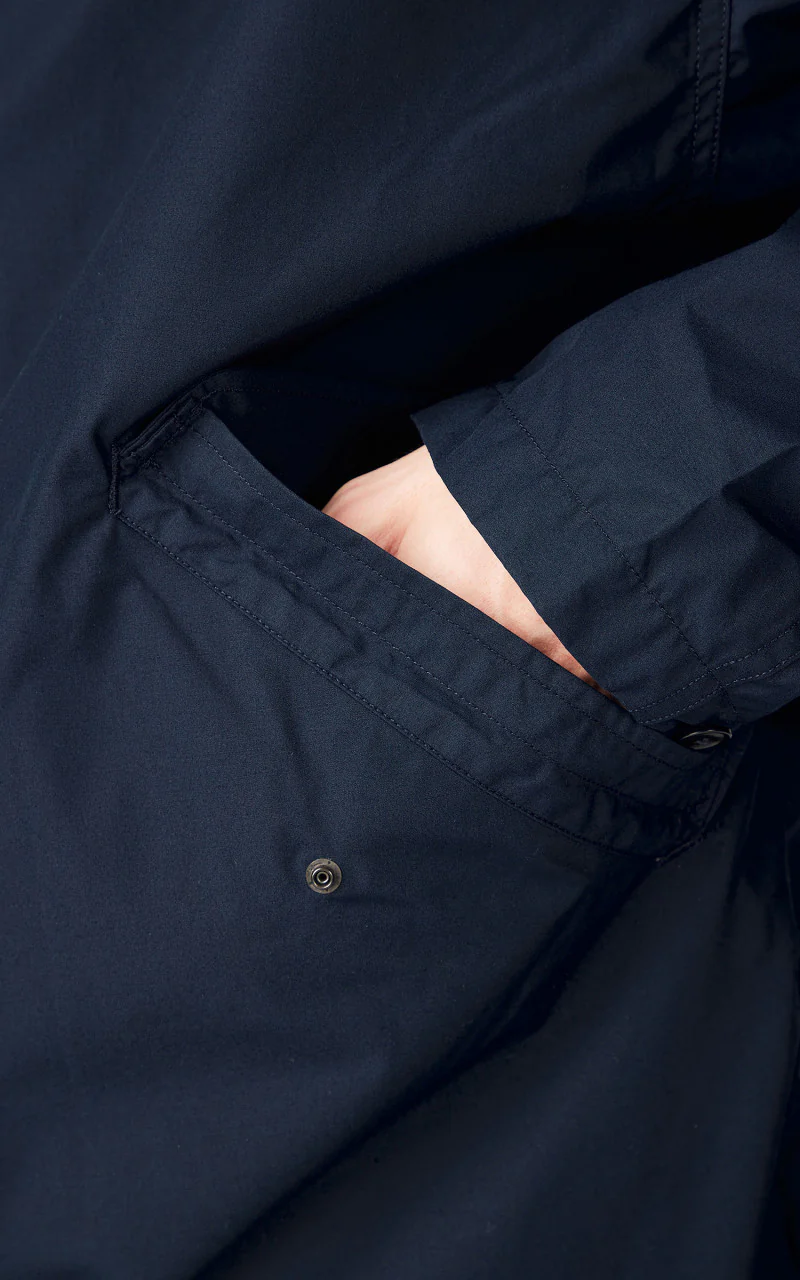 Nanamica Hooded Jacket Navy - Image 7