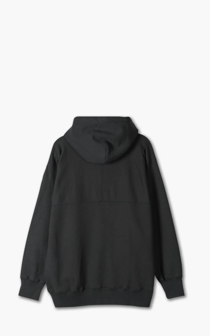 Nanamica Hooded Pullover Sweat Black - Image 4