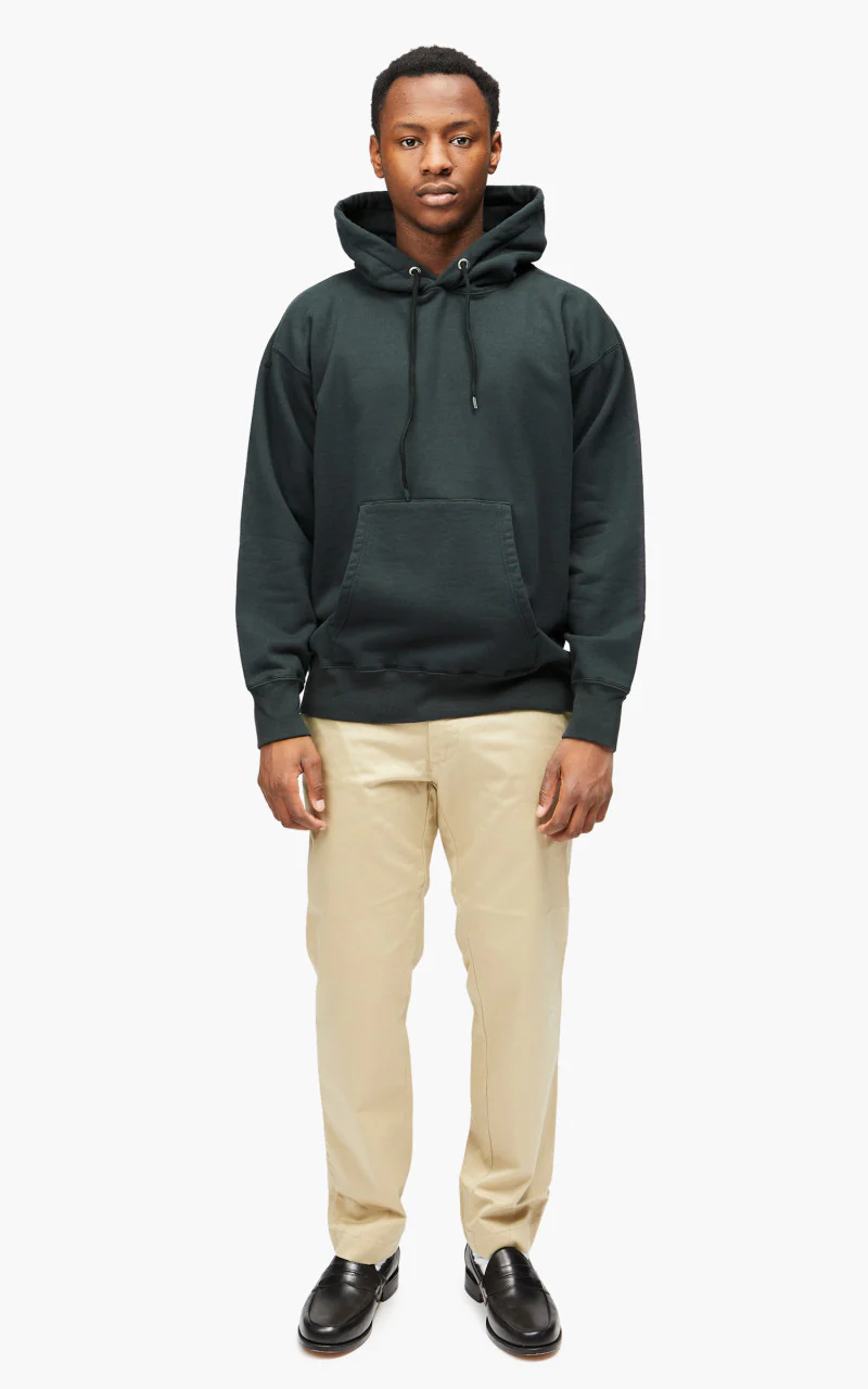 Nanamica Hooded Pullover Sweat Dark Navy - Image 2