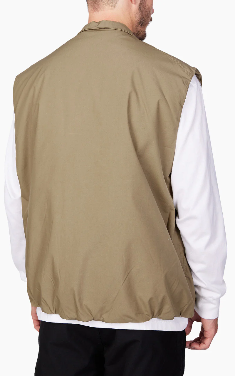 Nanamica Insulation Vest Khaki - Image 4