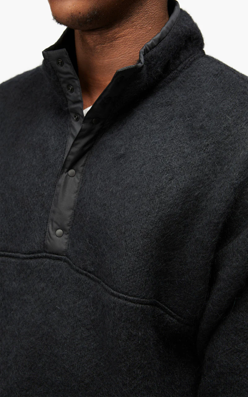 Nanamica Pullover Sweater Black - Image 5