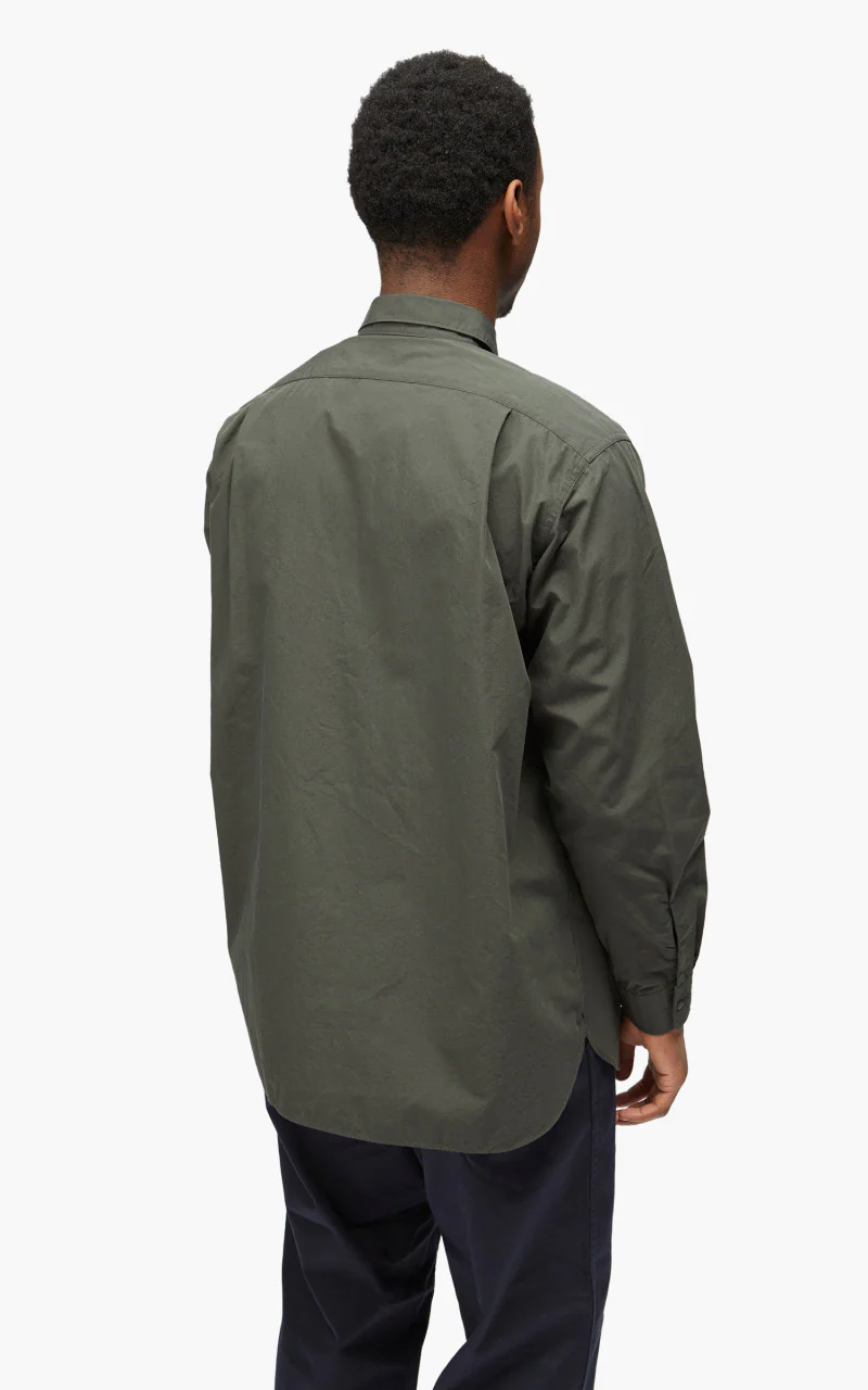 Nanamica Regular Collar Wind Shirt Charcoal - Image 7