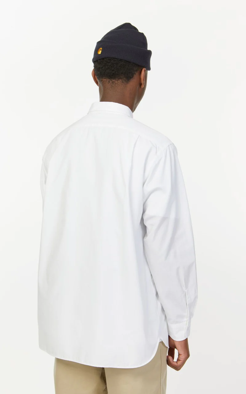 Nanamica Regular Collar Wind Shirt Off White - Image 6