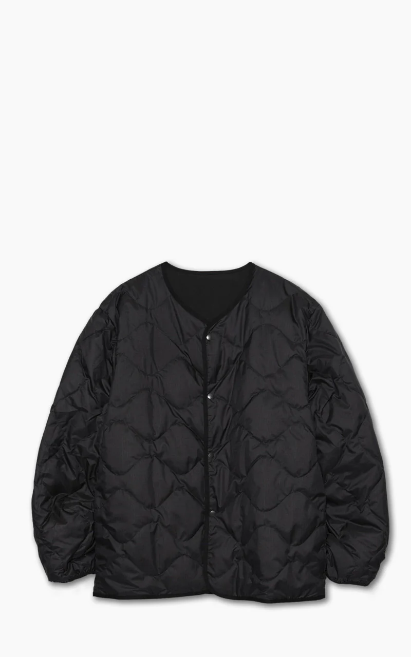 Nanamica Reversible Down Cardigan Black - Image 3