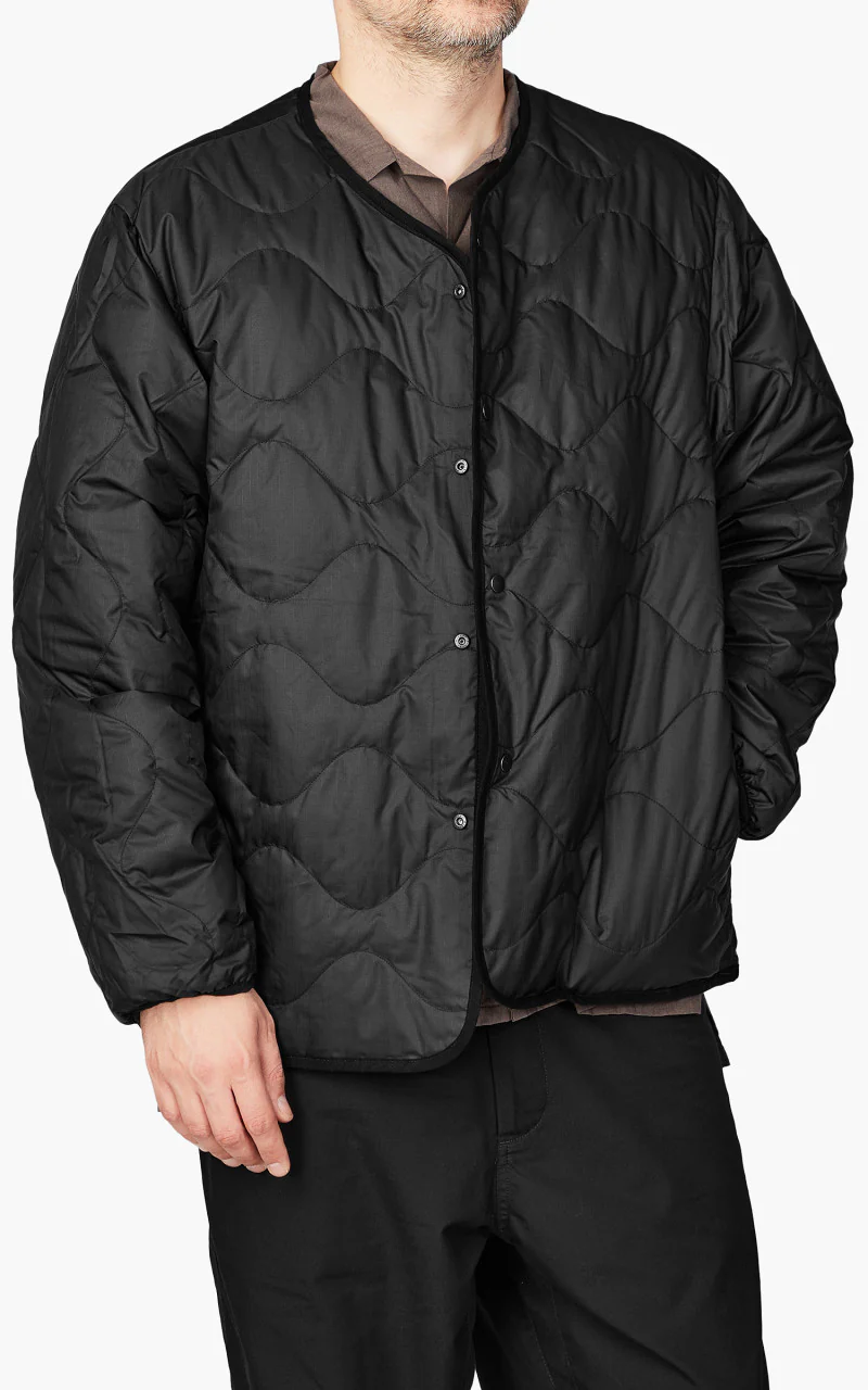 Nanamica Reversible Down Cardigan Black - Image 7