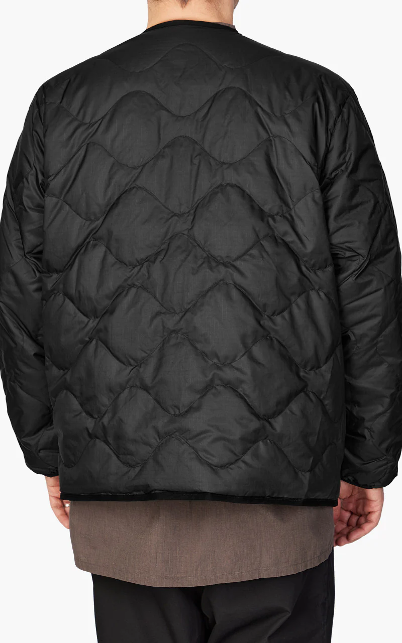Nanamica Reversible Down Cardigan Black - Image 8