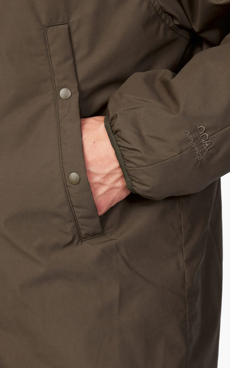 Nanamica Reversible Down Coat Khaki Beige - Image 6