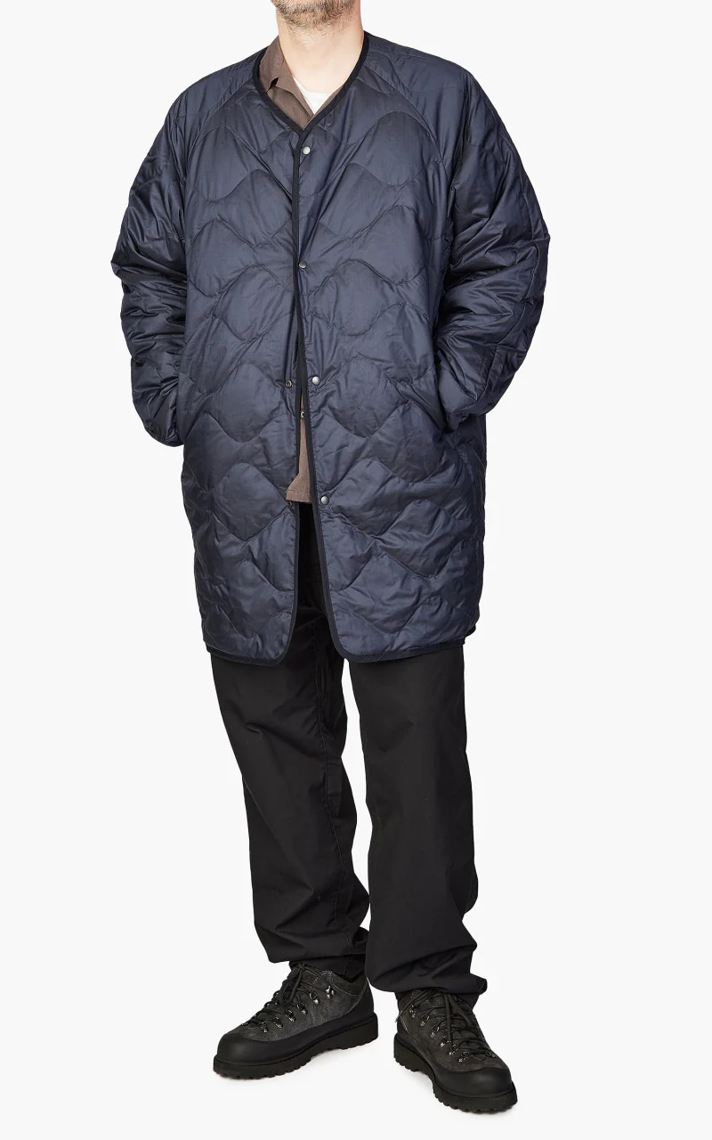 Nanamica Reversible Down Coat Navy - Image 4