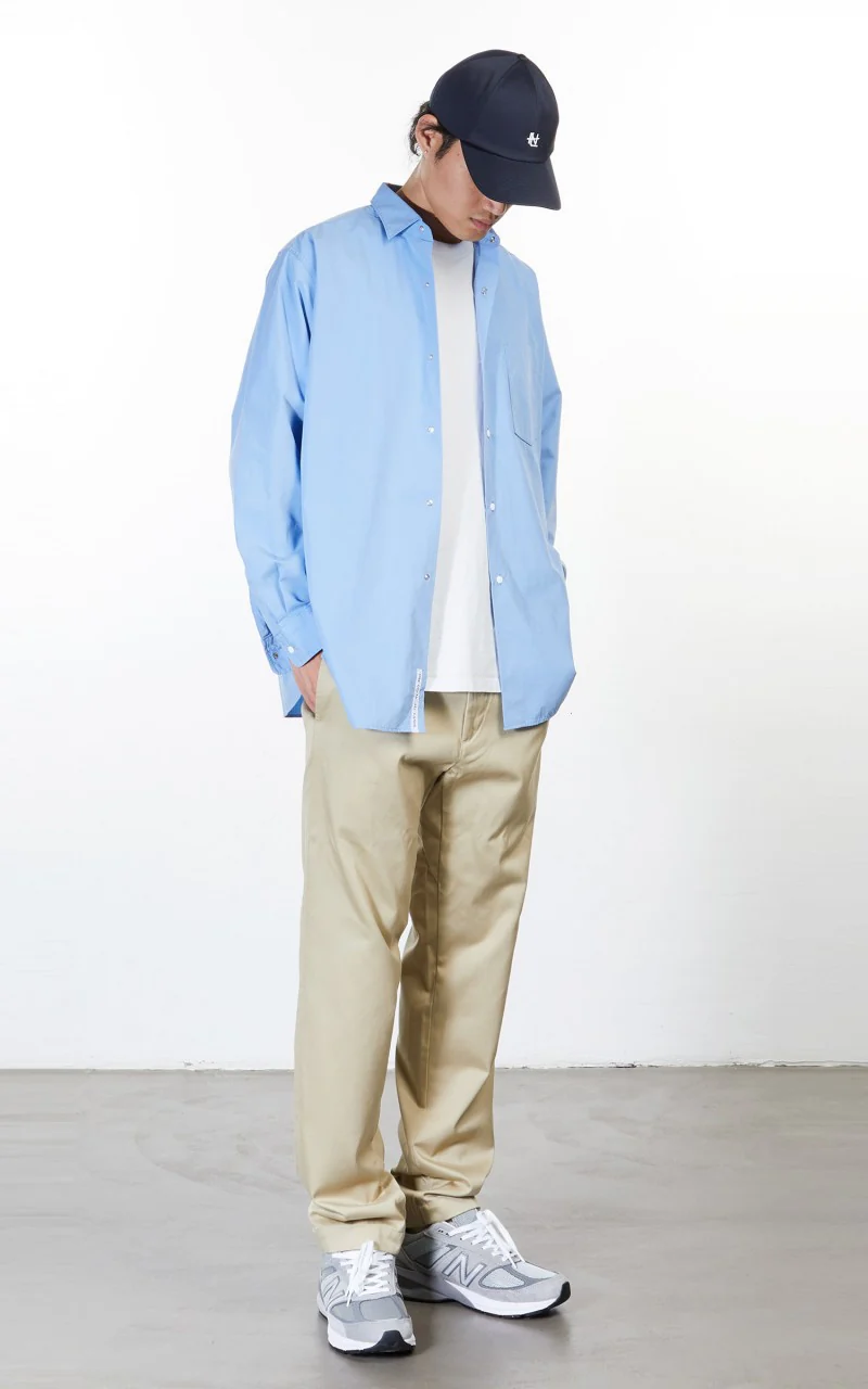 Nanamica Straight Chino Pants Khaki - Image 3