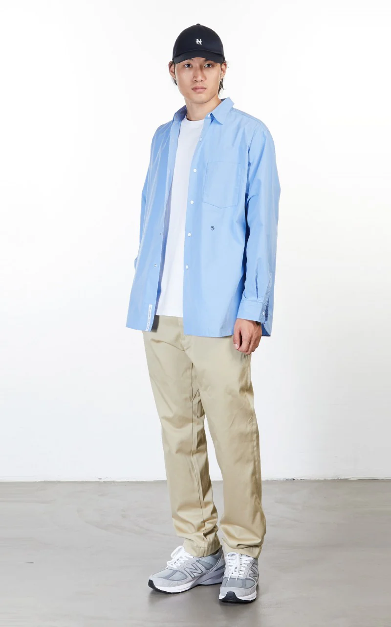 Nanamica Straight Chino Pants Khaki - Image 4