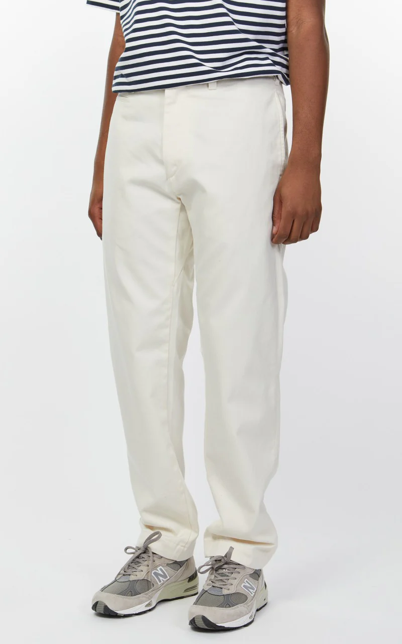 Nanamica Straight Chino Pants Natural - Image 6