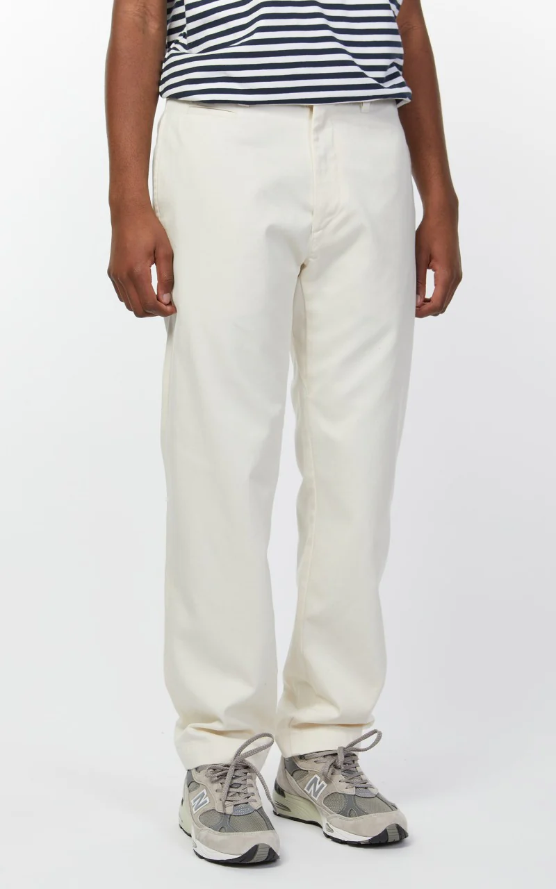 Nanamica Straight Chino Pants Natural - Image 7
