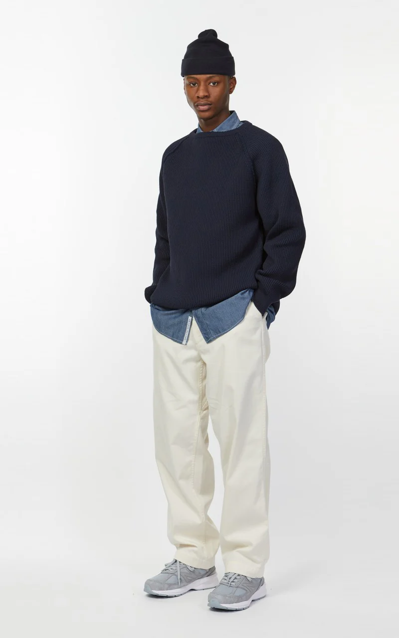 Nanamica Wide Chino Pants Natural - Image 3