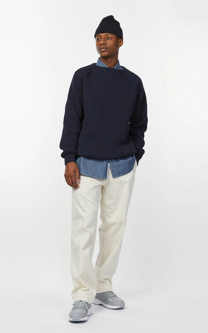 Nanamica Wide Chino Pants Natural - Image 5