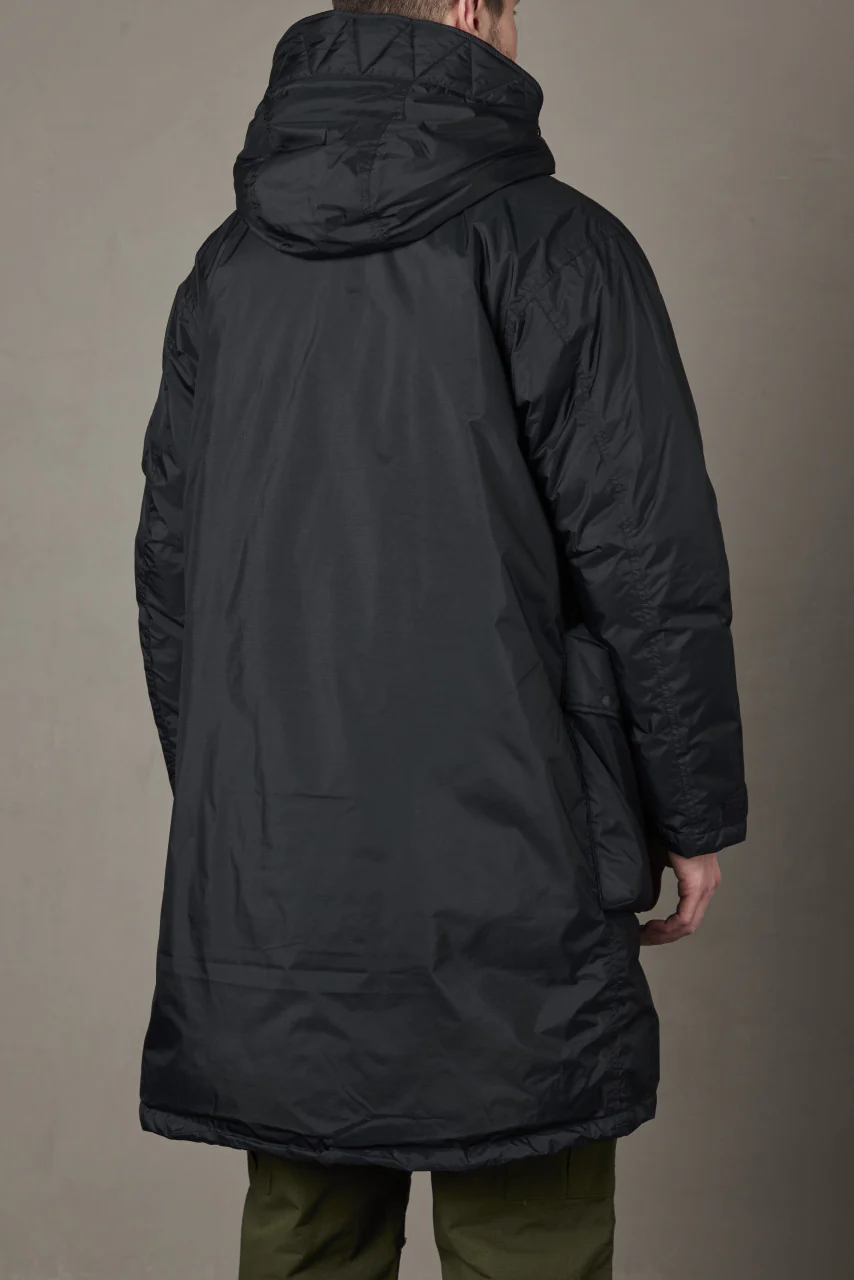 Nanga Aurora Down Field Half Coat Black - Image 11