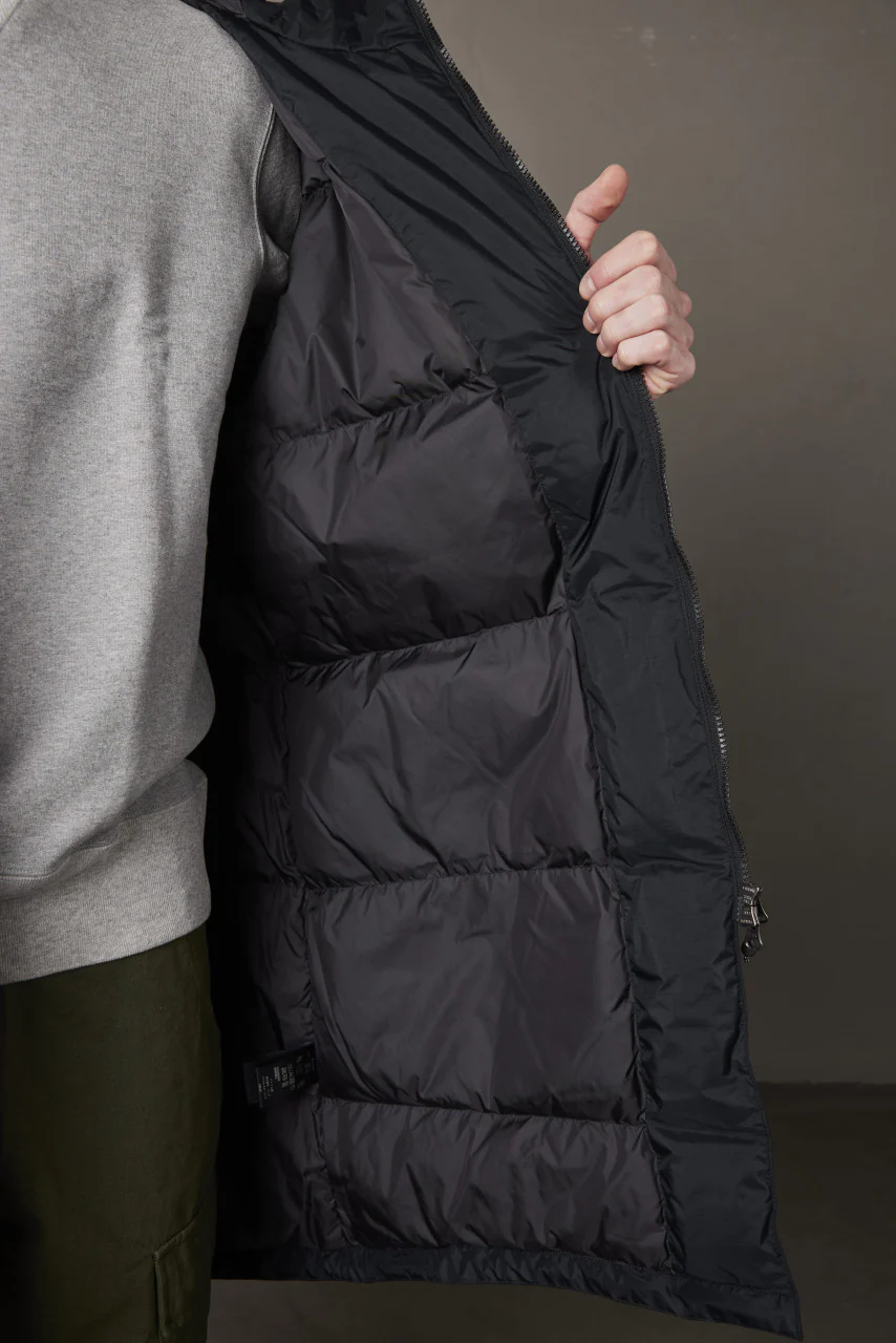 Nanga Aurora Down Field Half Coat Black - Image 3