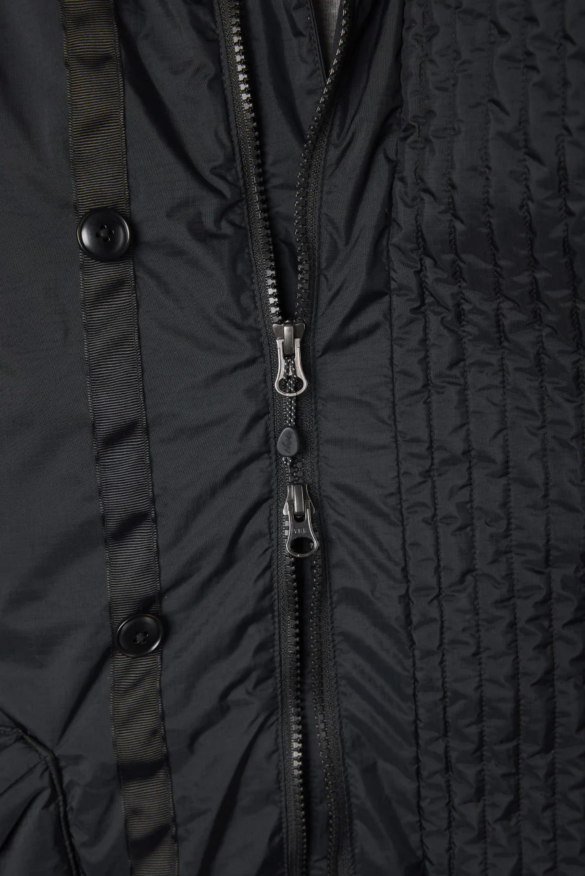 Nanga Aurora Down Field Half Coat Black - Image 6
