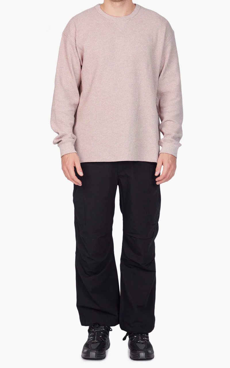 Nanga Eco Hybrid Waffle L/S Tee Oatmeal - Image 2