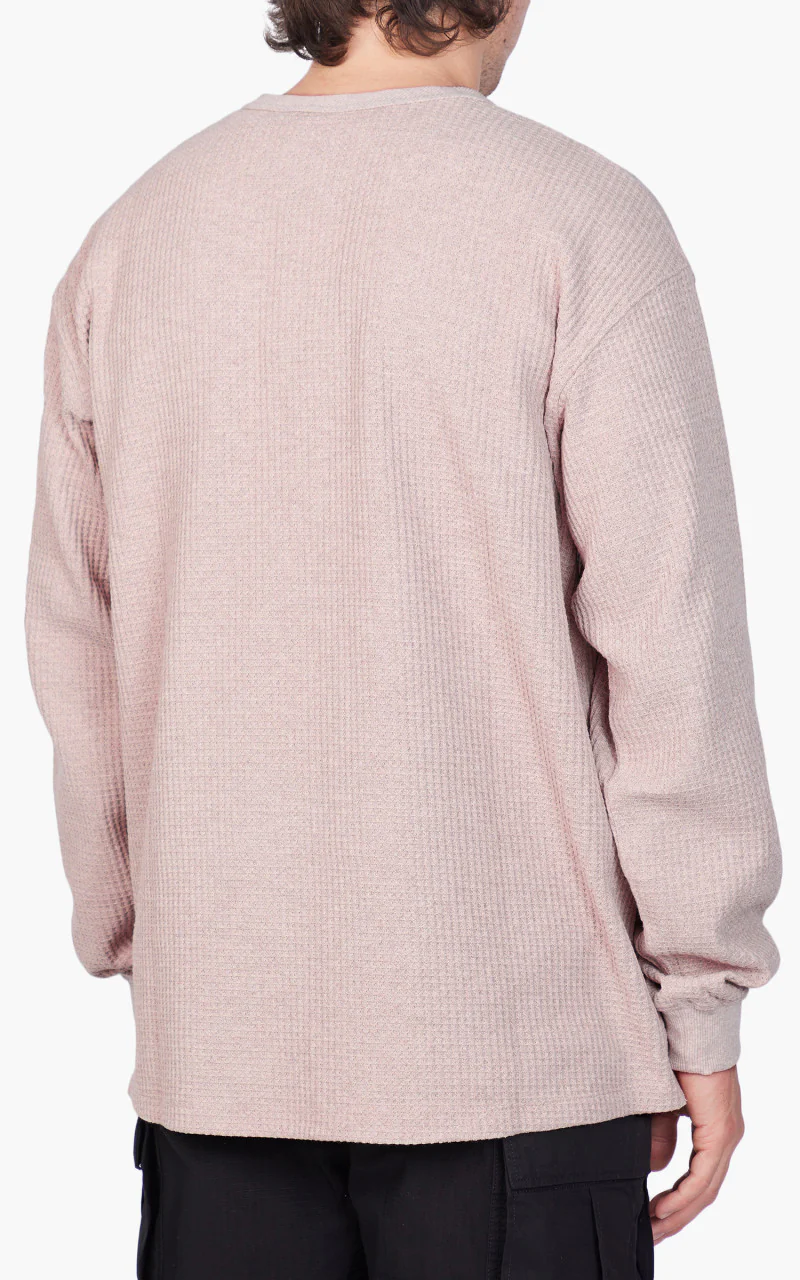 Nanga Eco Hybrid Waffle L/S Tee Oatmeal - Image 5
