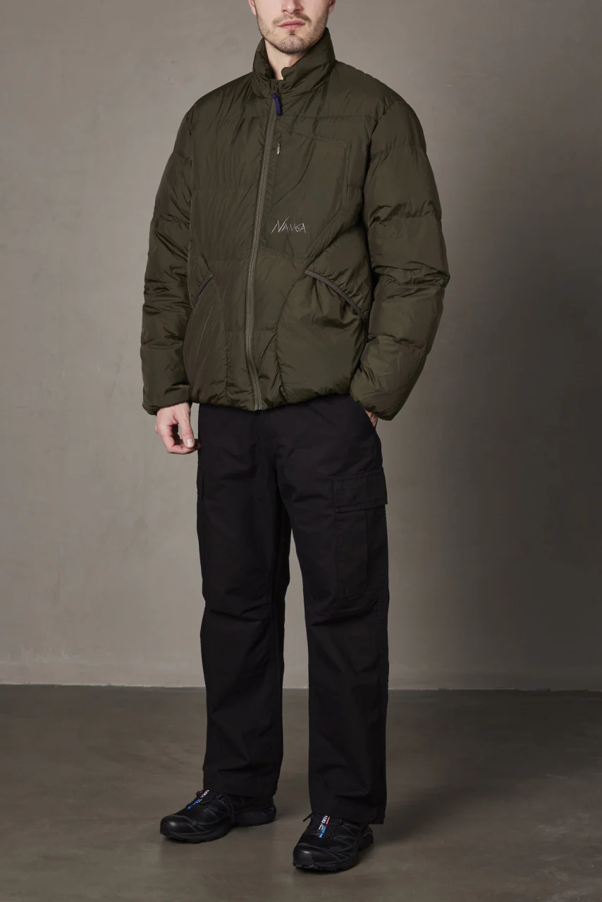 Nanga Mazeno Ridge Jacket Khaki - Image 2