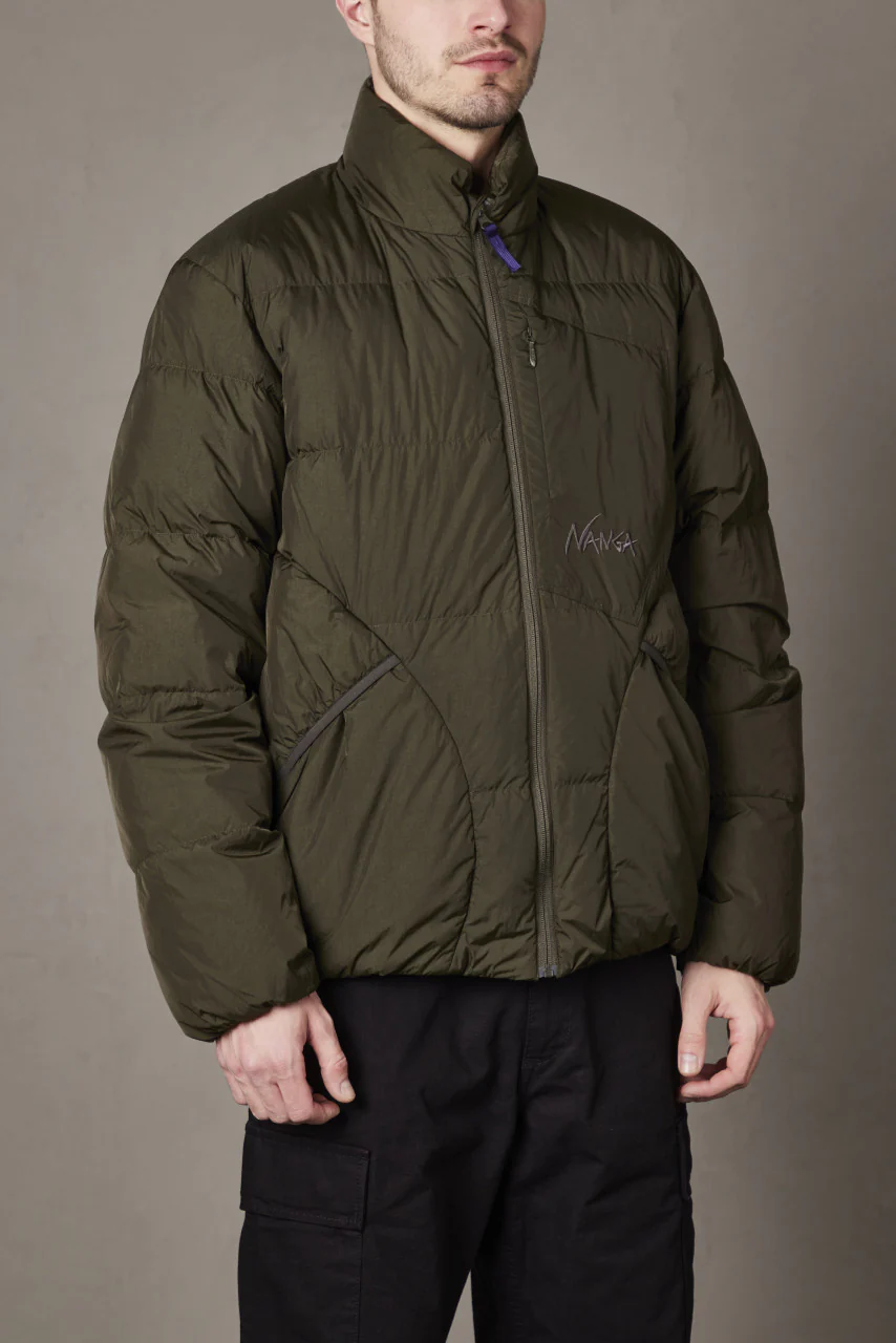 Nanga Mazeno Ridge Jacket Khaki - Image 4