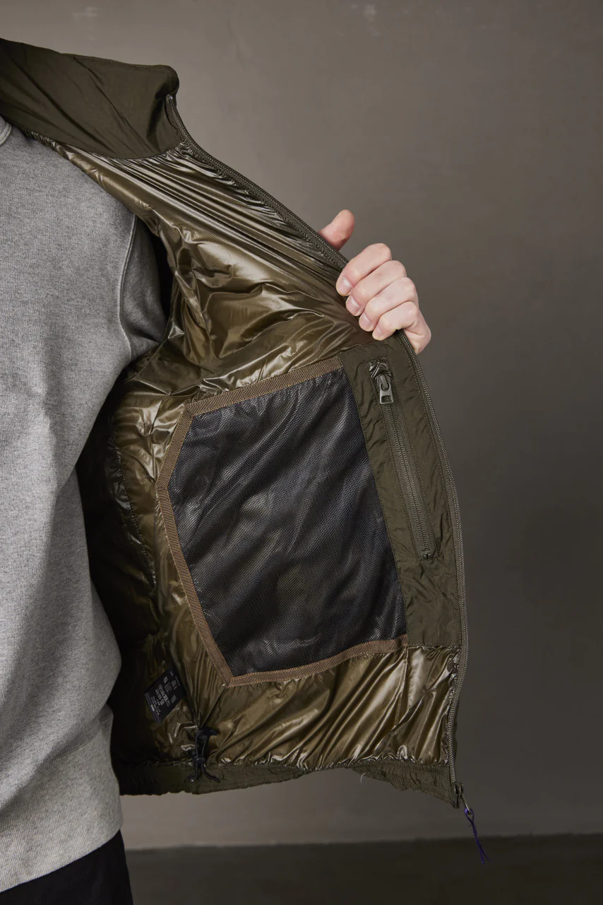 Nanga Mazeno Ridge Jacket Khaki - Image 5