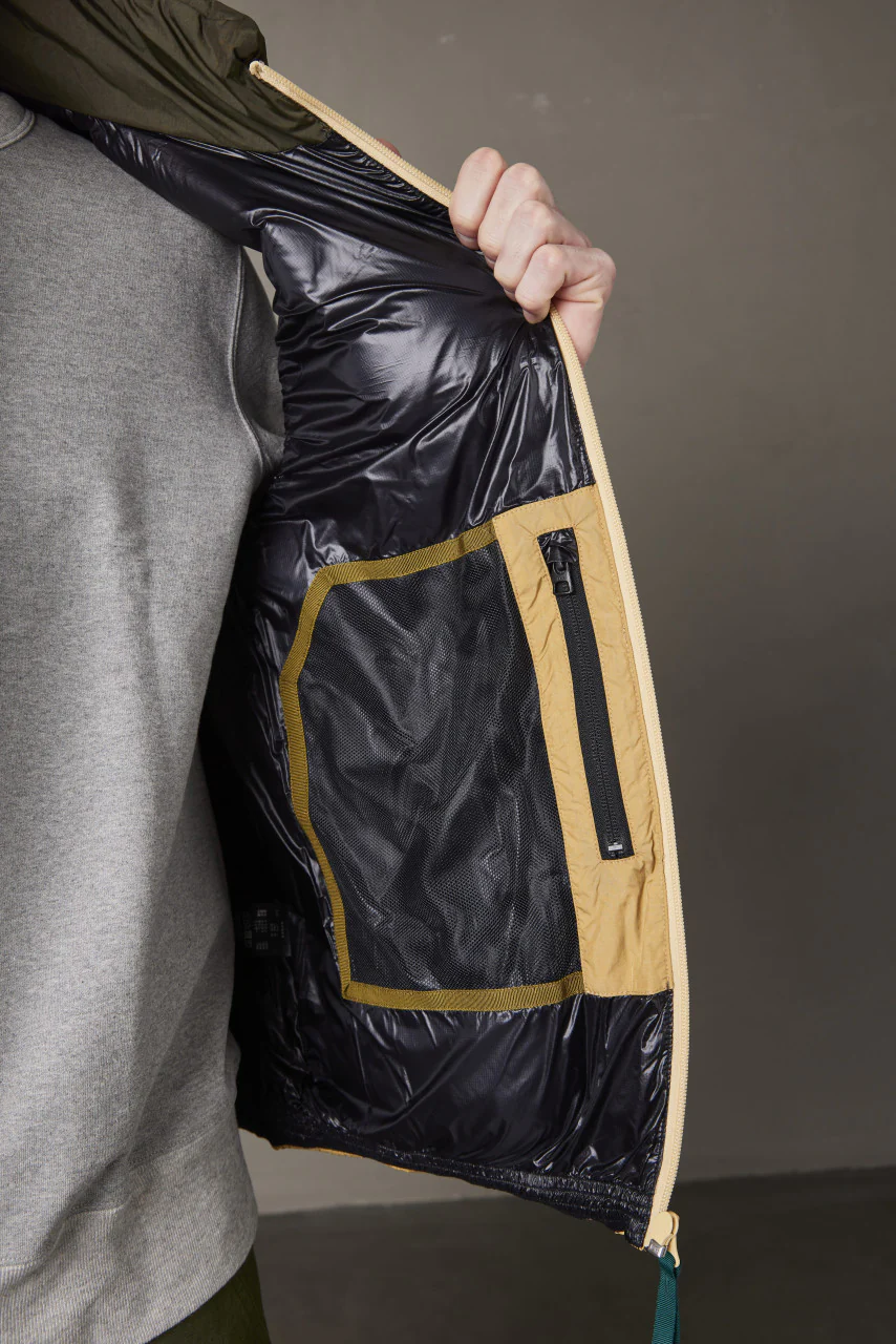 Nanga Mazeno Ridge Vest Beige - Image 5