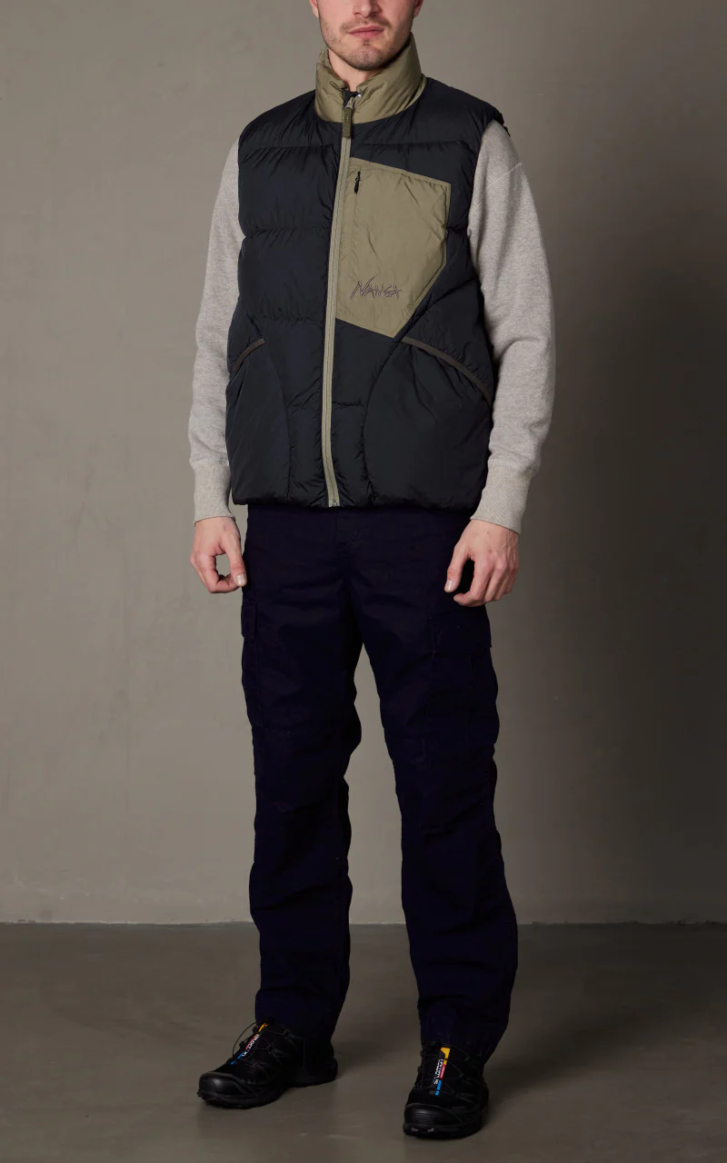 Nanga Mazeno Ridge Vest Navy - Image 2