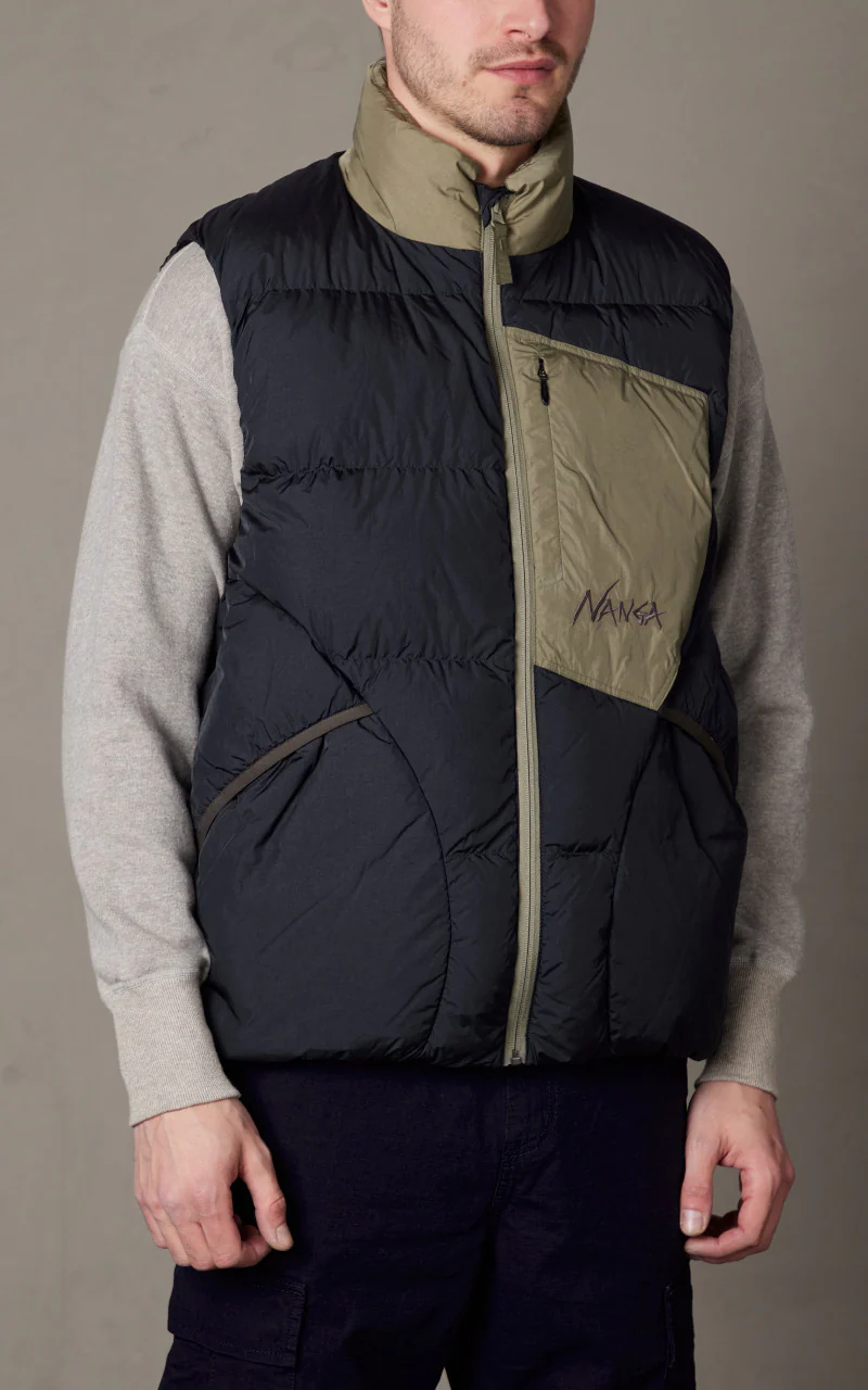 Nanga Mazeno Ridge Vest Navy - Image 3