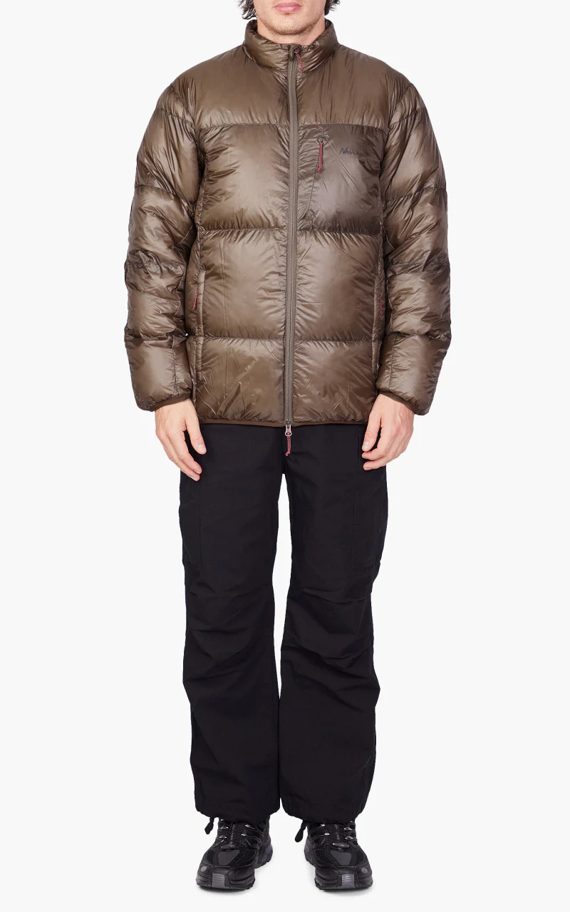 Nanga Mountain Lodge Down Jacket Mocha - Image 2