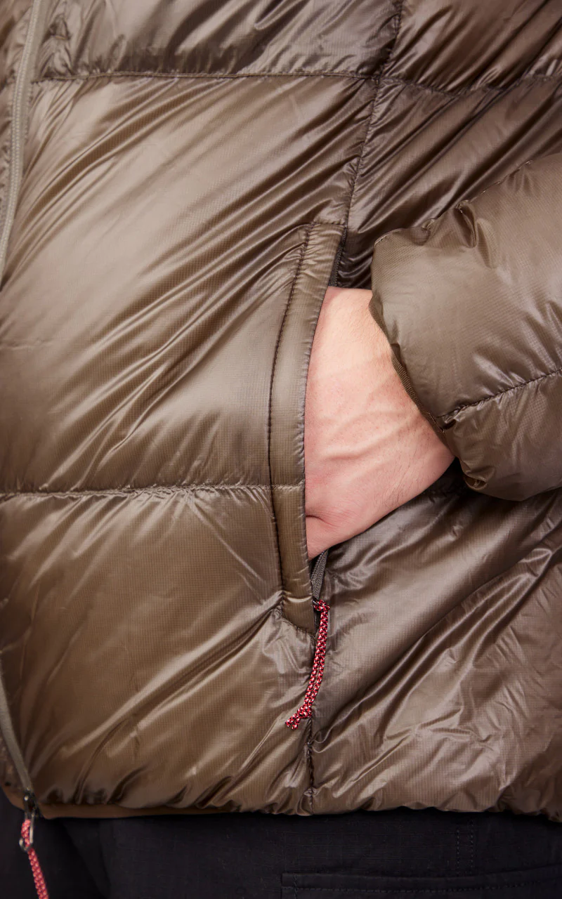 Nanga Mountain Lodge Down Jacket Mocha - Image 7