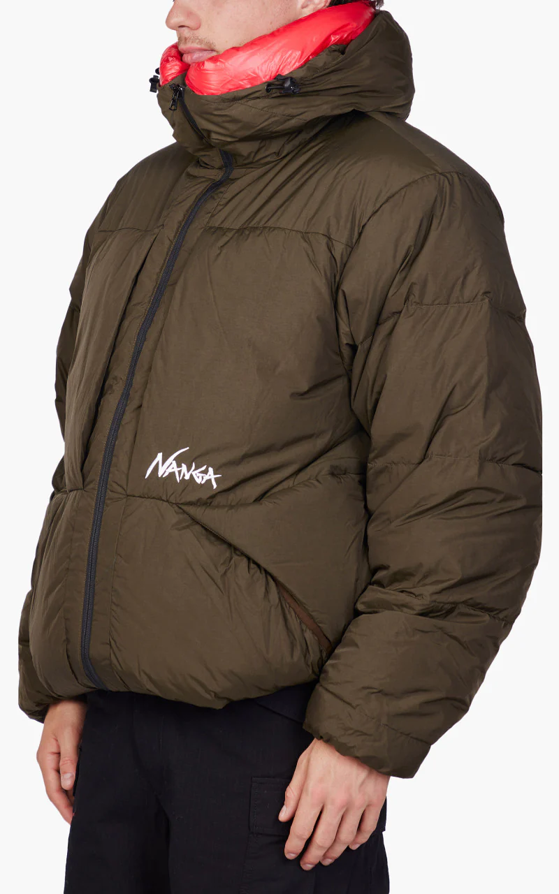 Nanga Northern Lights Down Jacket Khaki - Image 3