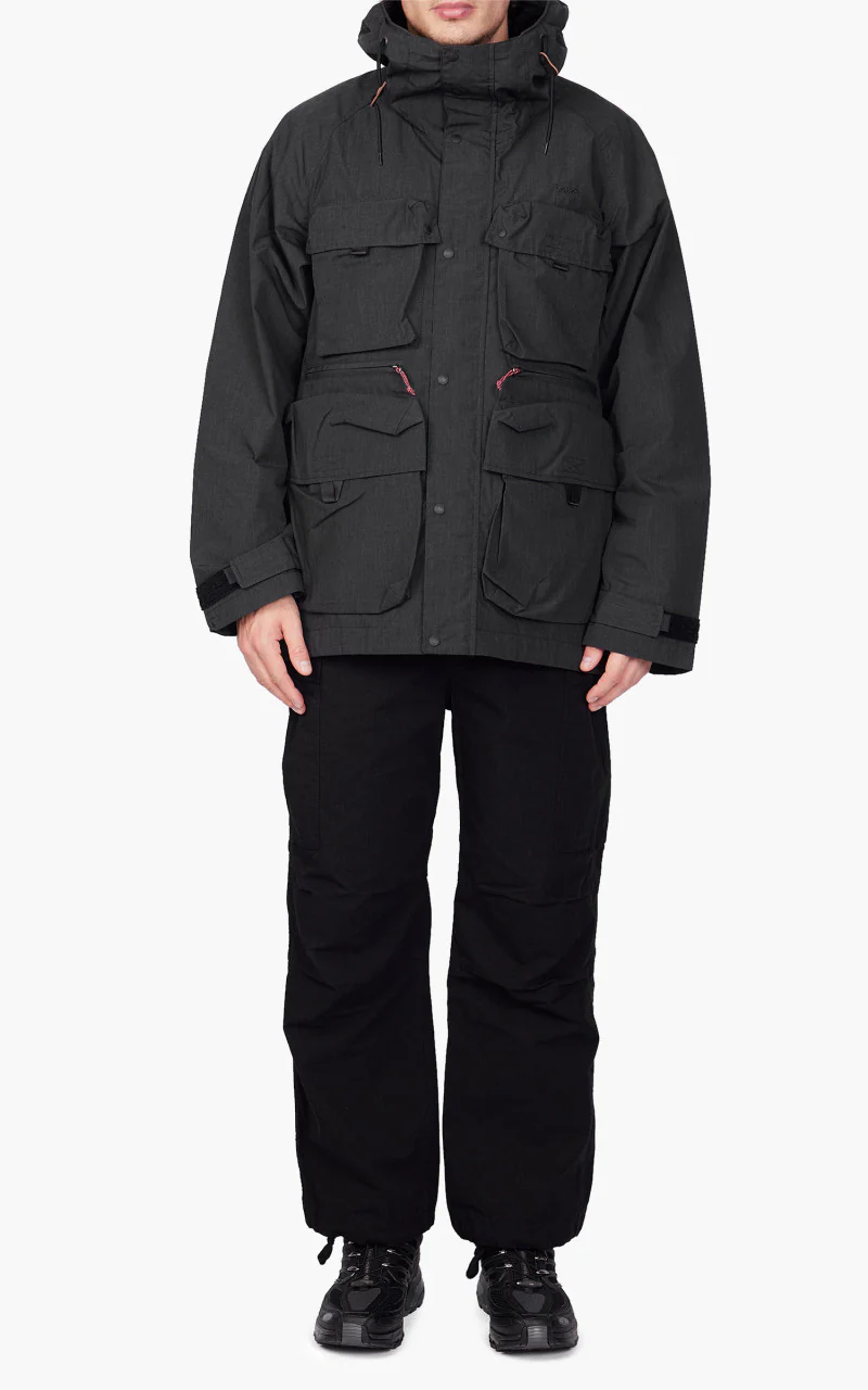 Nanga Takibi Mountain Parka Charcoal - Image 2