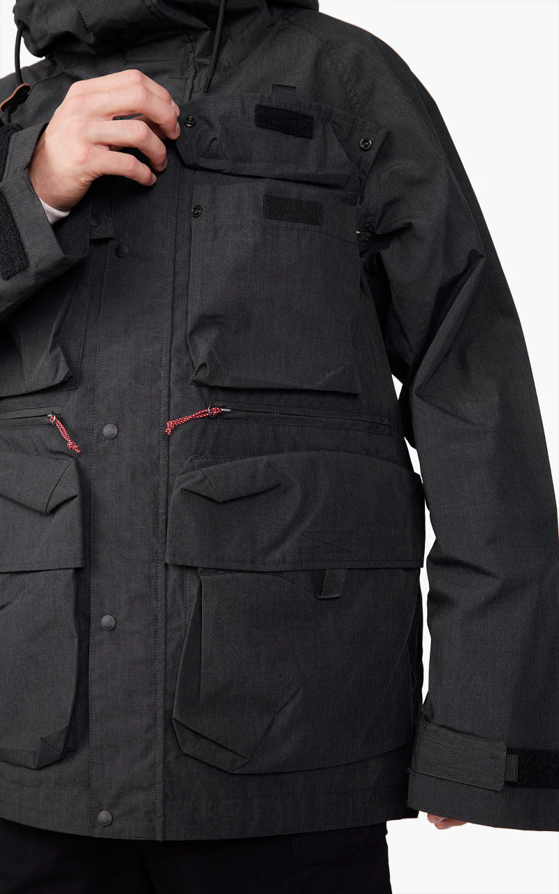 Nanga Takibi Mountain Parka Charcoal - Image 3