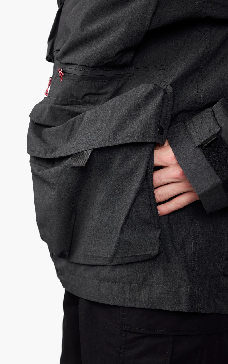 Nanga Takibi Mountain Parka Charcoal - Image 7
