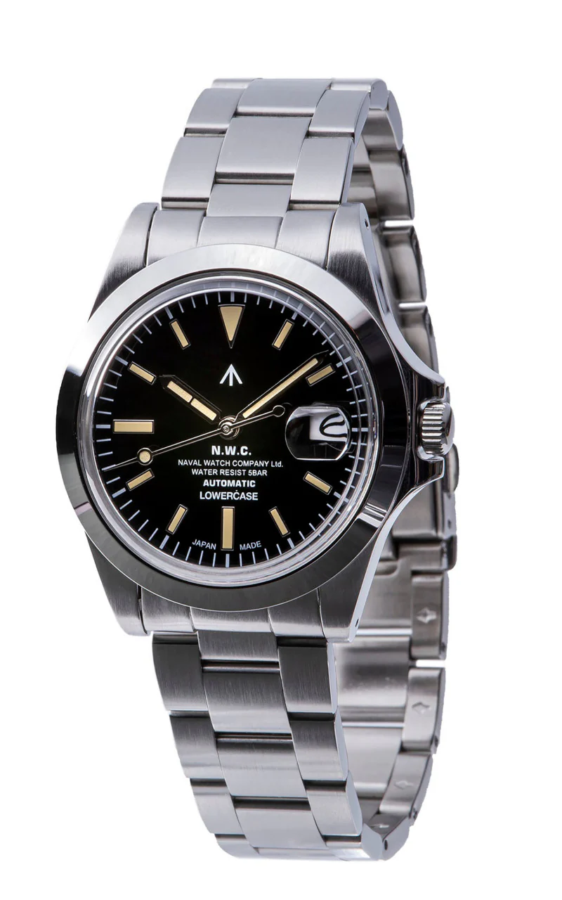 Naval Watch Company by LOWERCASE FRXA001 Black Dial Metal - Image 4