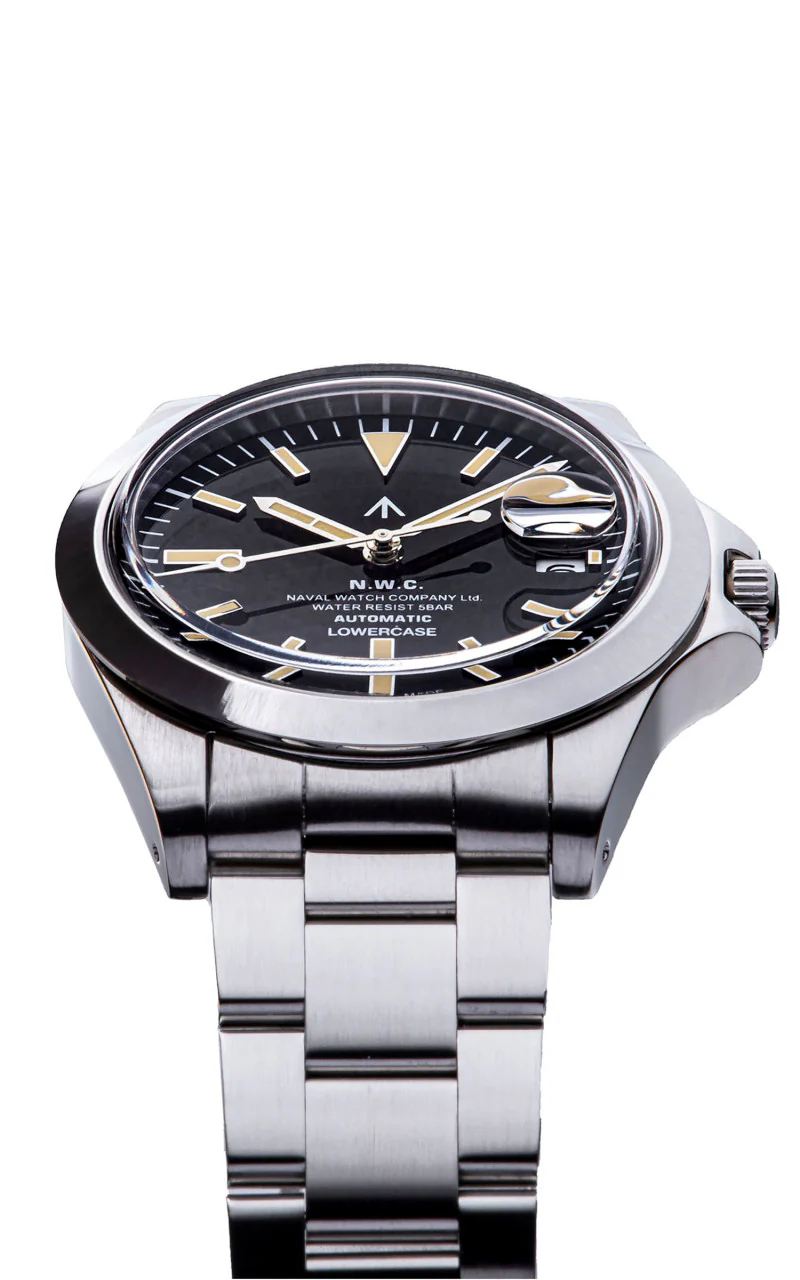 Naval Watch Company by LOWERCASE FRXA001 Black Dial Metal - Image 5