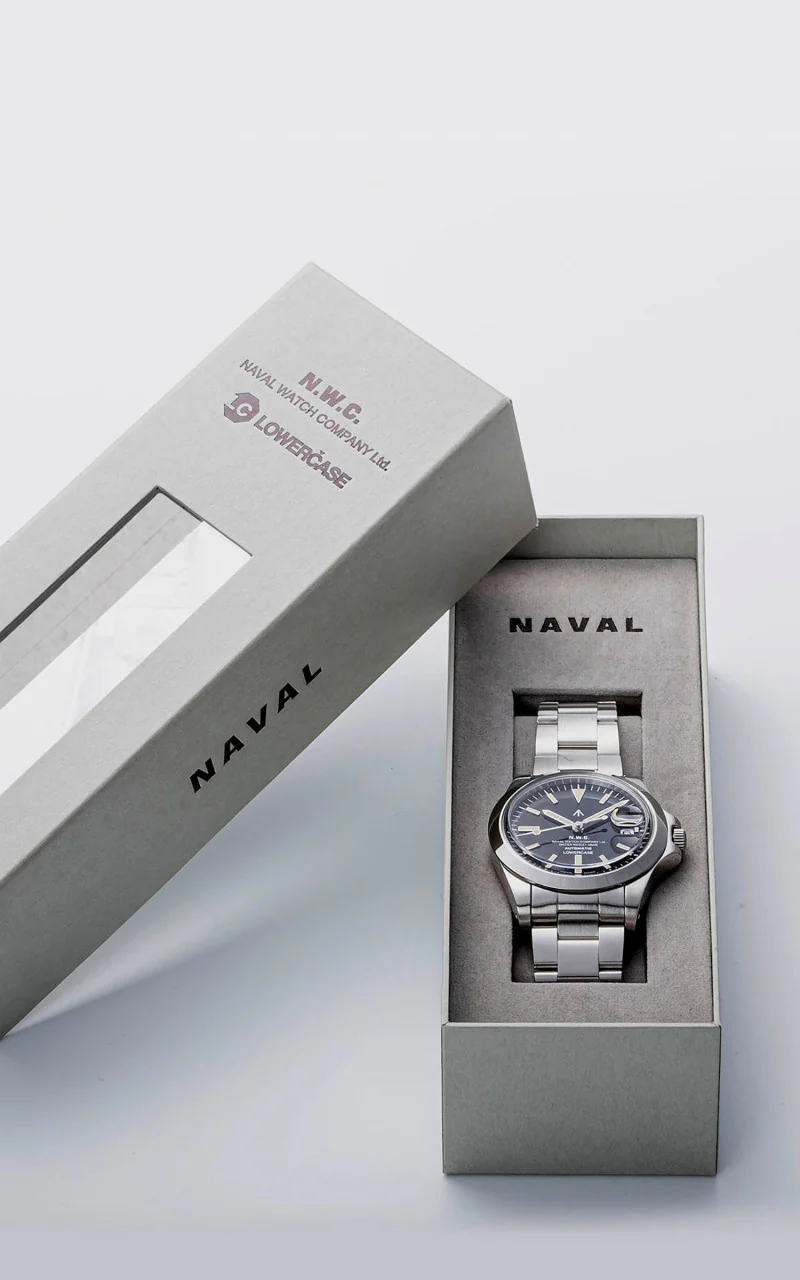 Naval Watch Company by LOWERCASE FRXA001 Black Dial Metal - Image 6