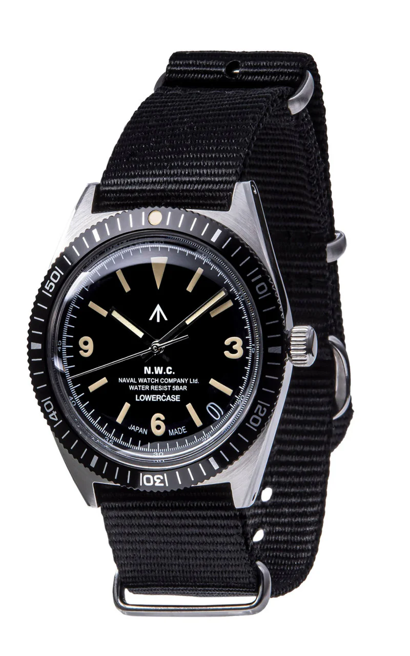 Naval Watch Company by LOWERCASE FRXB002 Quartz Watch Black Dial Black - Image 6