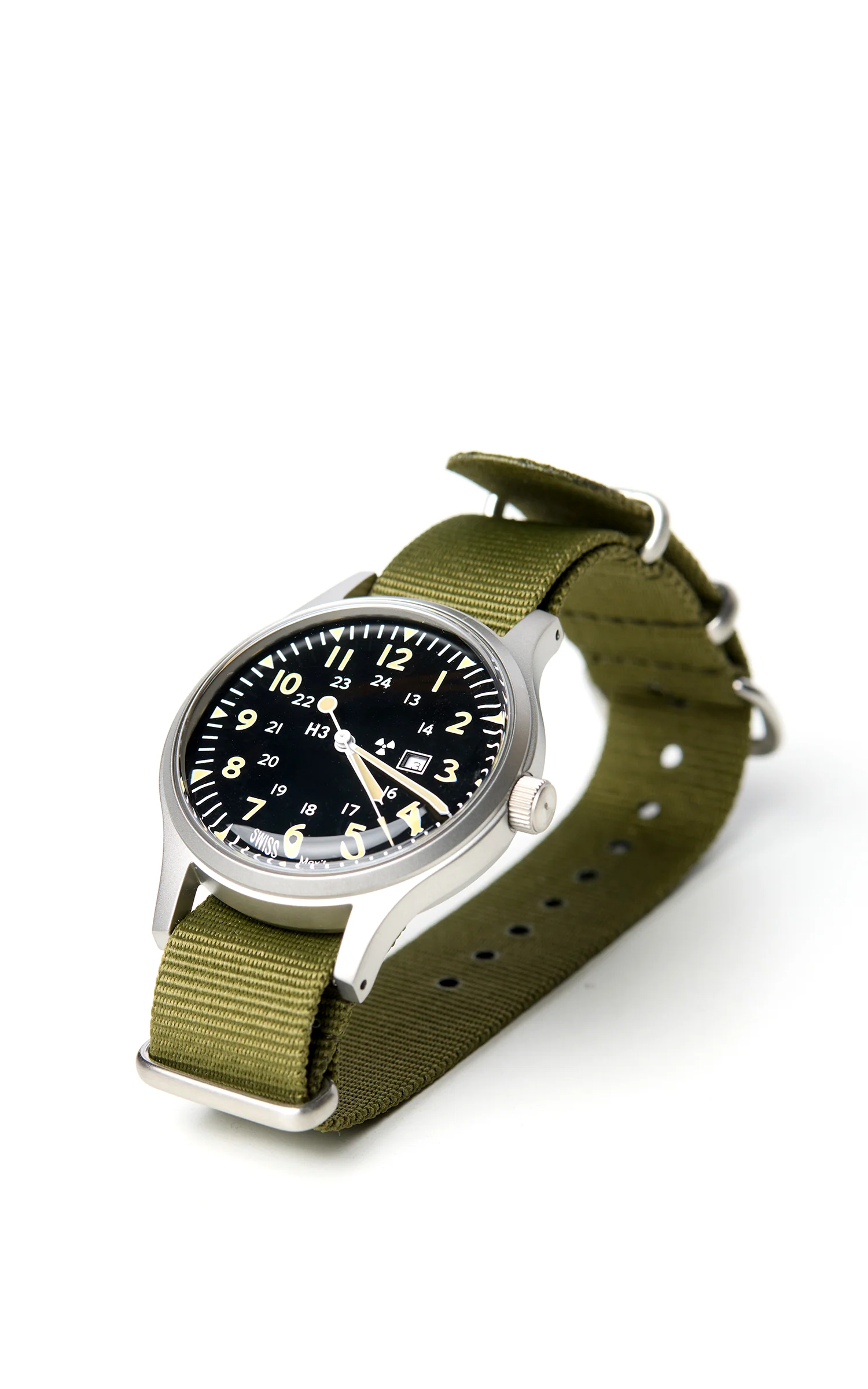 Naval Watch Company MIL-01 US Army Type Watch Khaki - Image 2