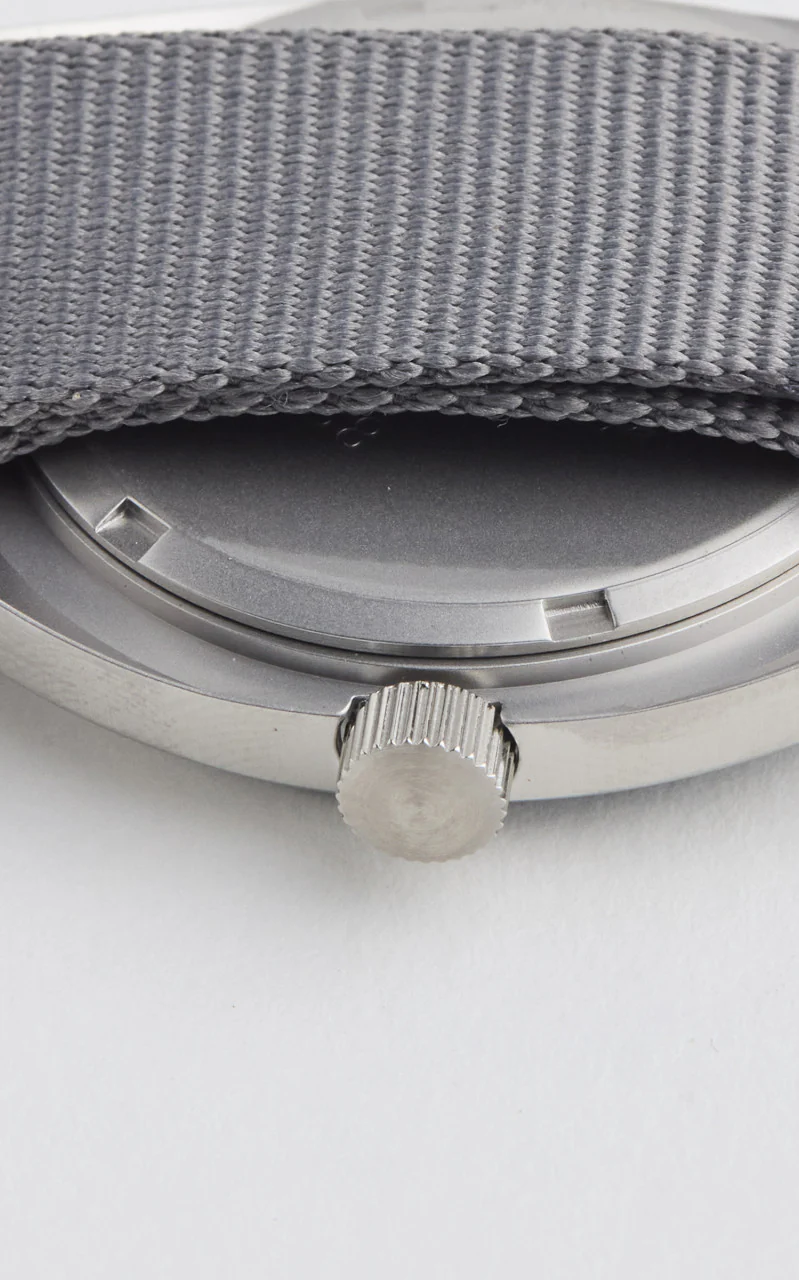 Naval Watch Company MIL-02A Naval Military Watch Black Dial Grey - Image 4