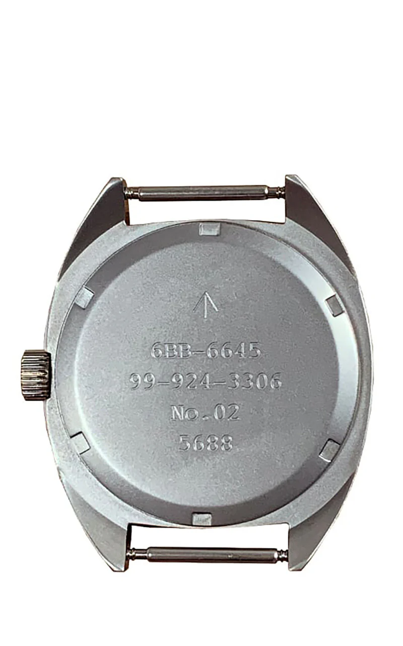 Naval Watch Company MIL-02A Naval Military Watch Black Dial Grey - Image 5