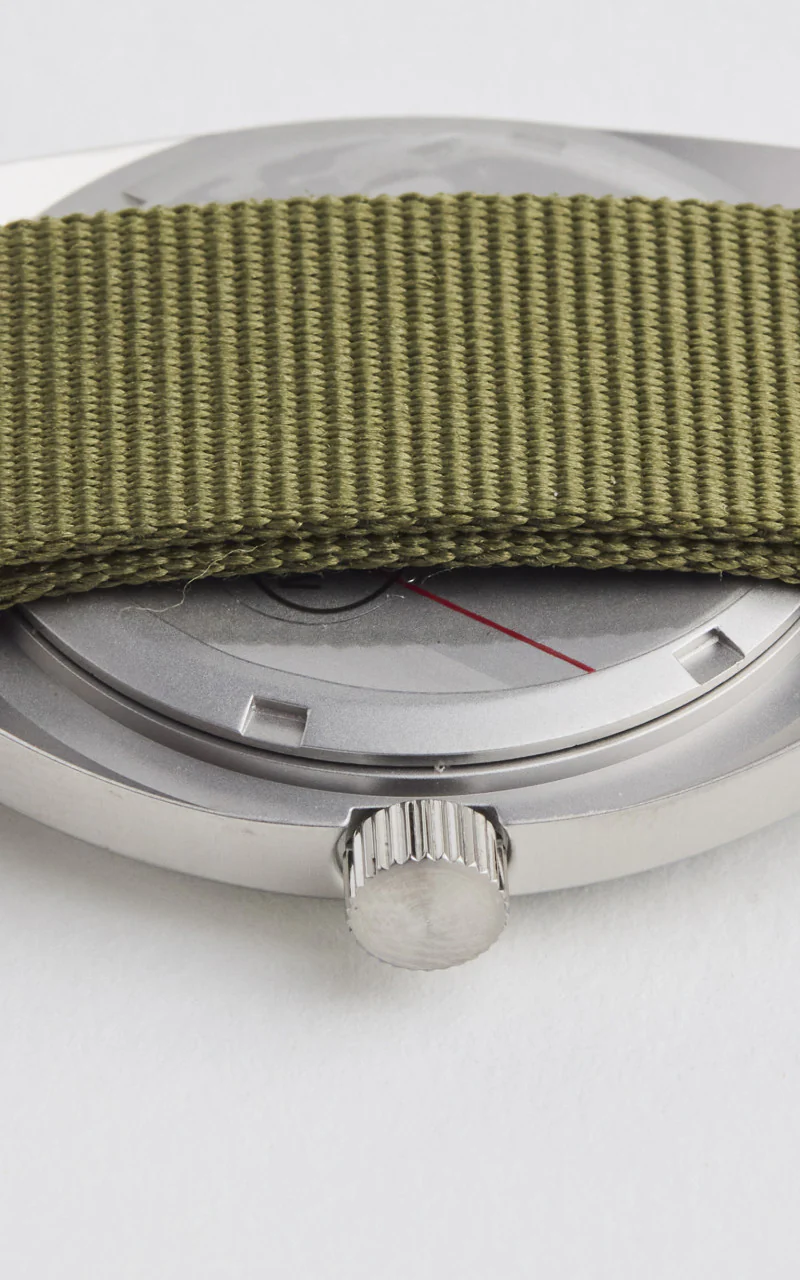 Naval Watch Company MIL-02C Naval Military Watch White Dial Khaki - Image 4