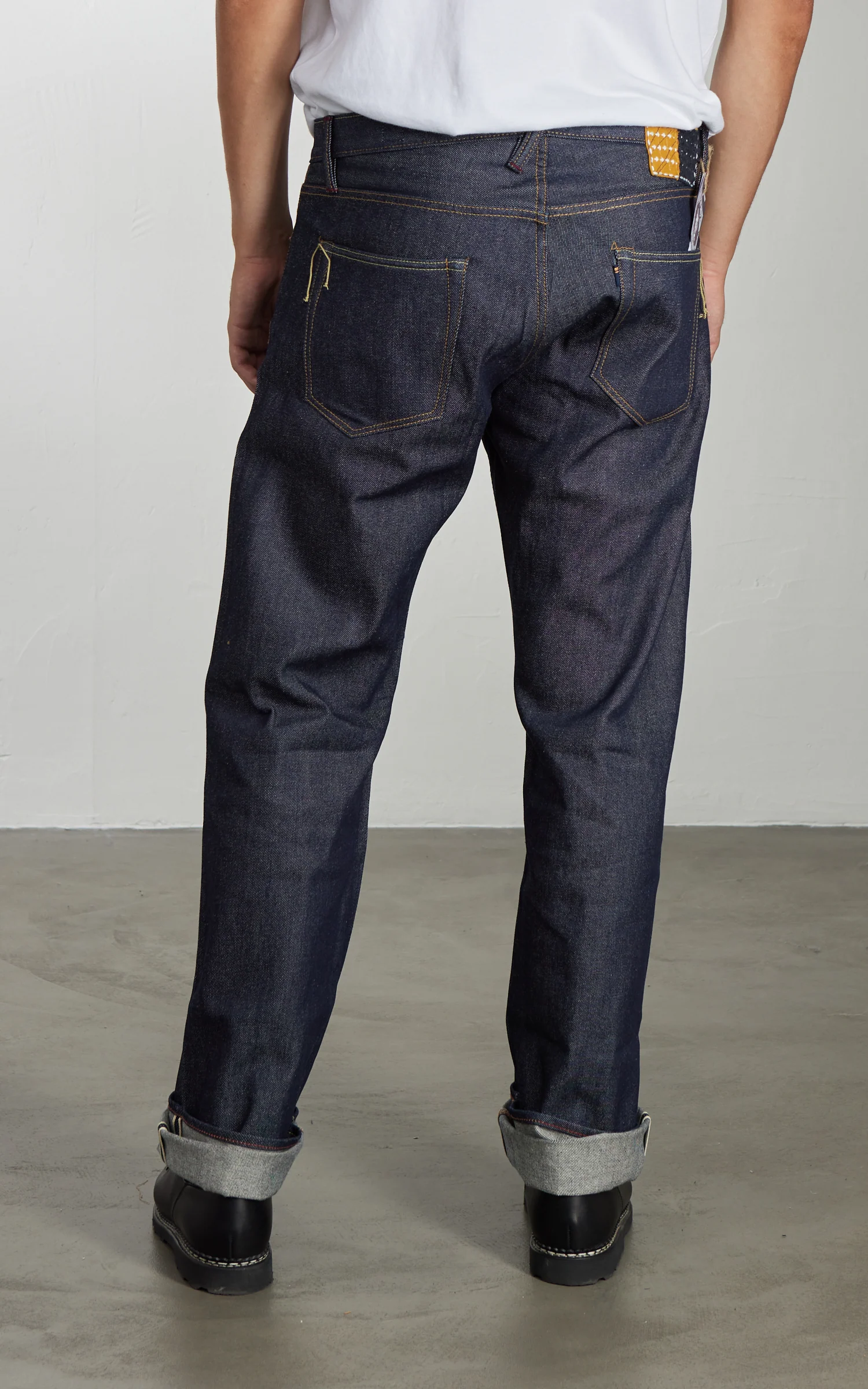 NBDN ESTD 011 Banana Line II Regular Straight Selvedge Jeans Indigo 14oz - Image 10