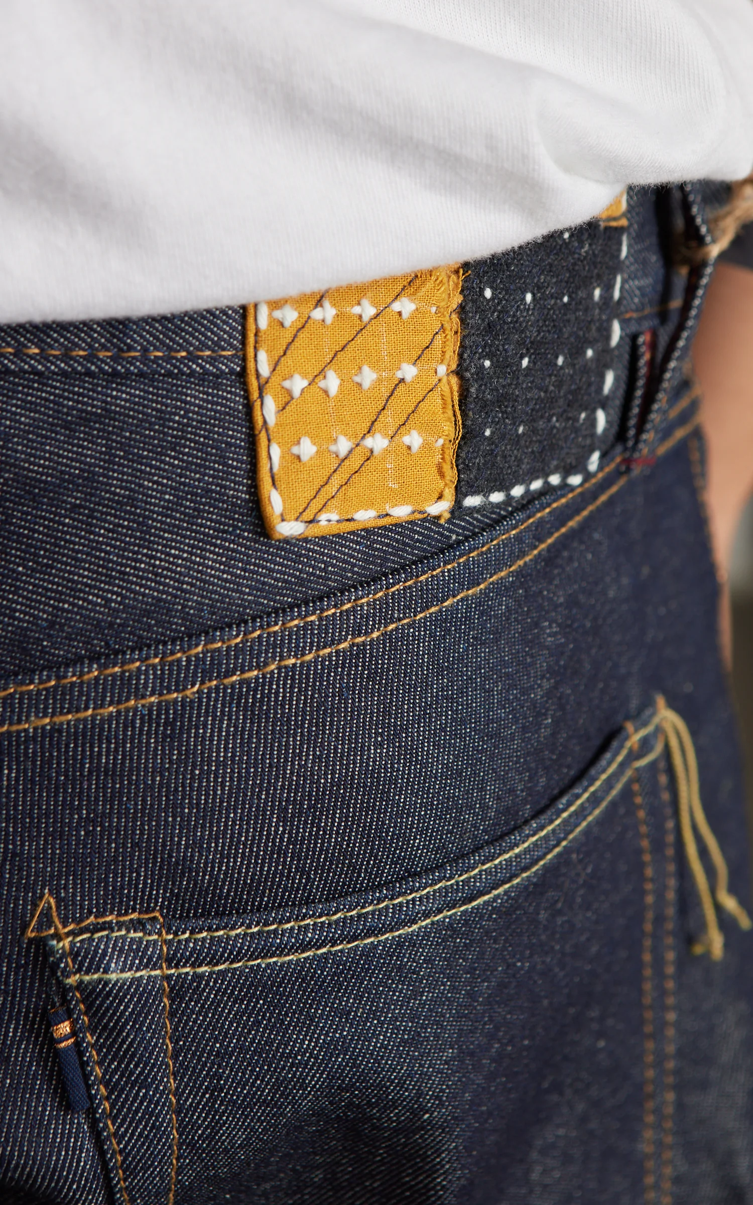 NBDN ESTD 011 Banana Line II Regular Straight Selvedge Jeans Indigo 14oz - Image 11