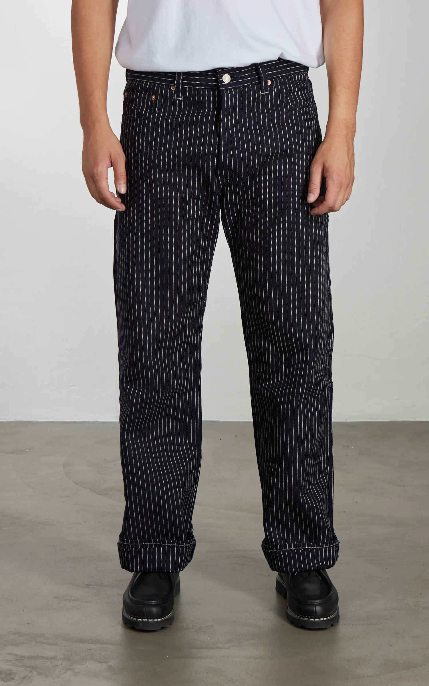 NBDN Peach 003 Regular Straight Woven Wabash Canvas Duck 14oz - Image 2