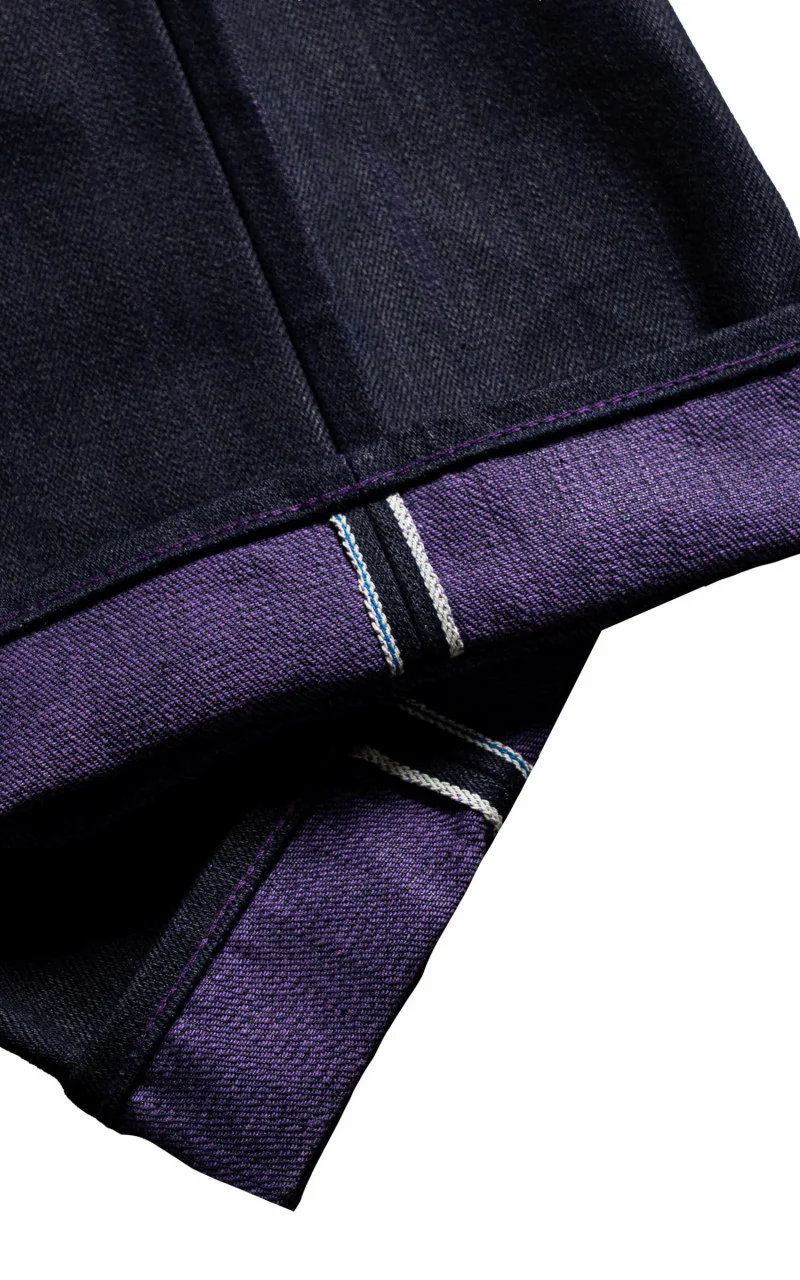 NBDN Sumatran Tigers XI Amethyst Slim Straight Selvedge Jeans Indigo 16oz - Image 11
