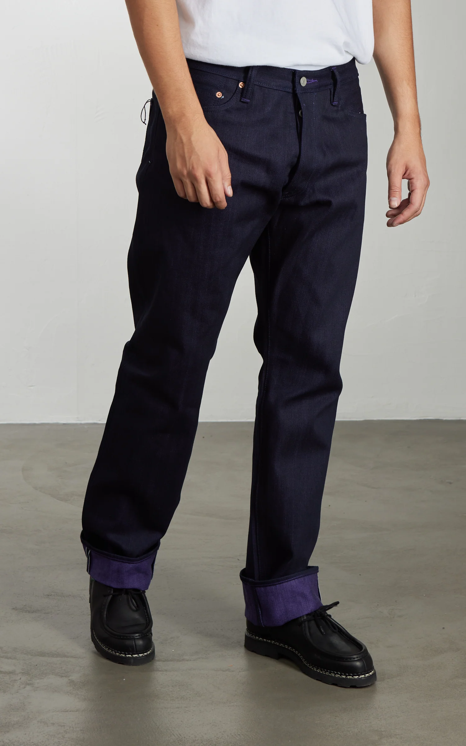 NBDN Sumatran Tigers XI Amethyst Slim Straight Selvedge Jeans Indigo 16oz - Image 5
