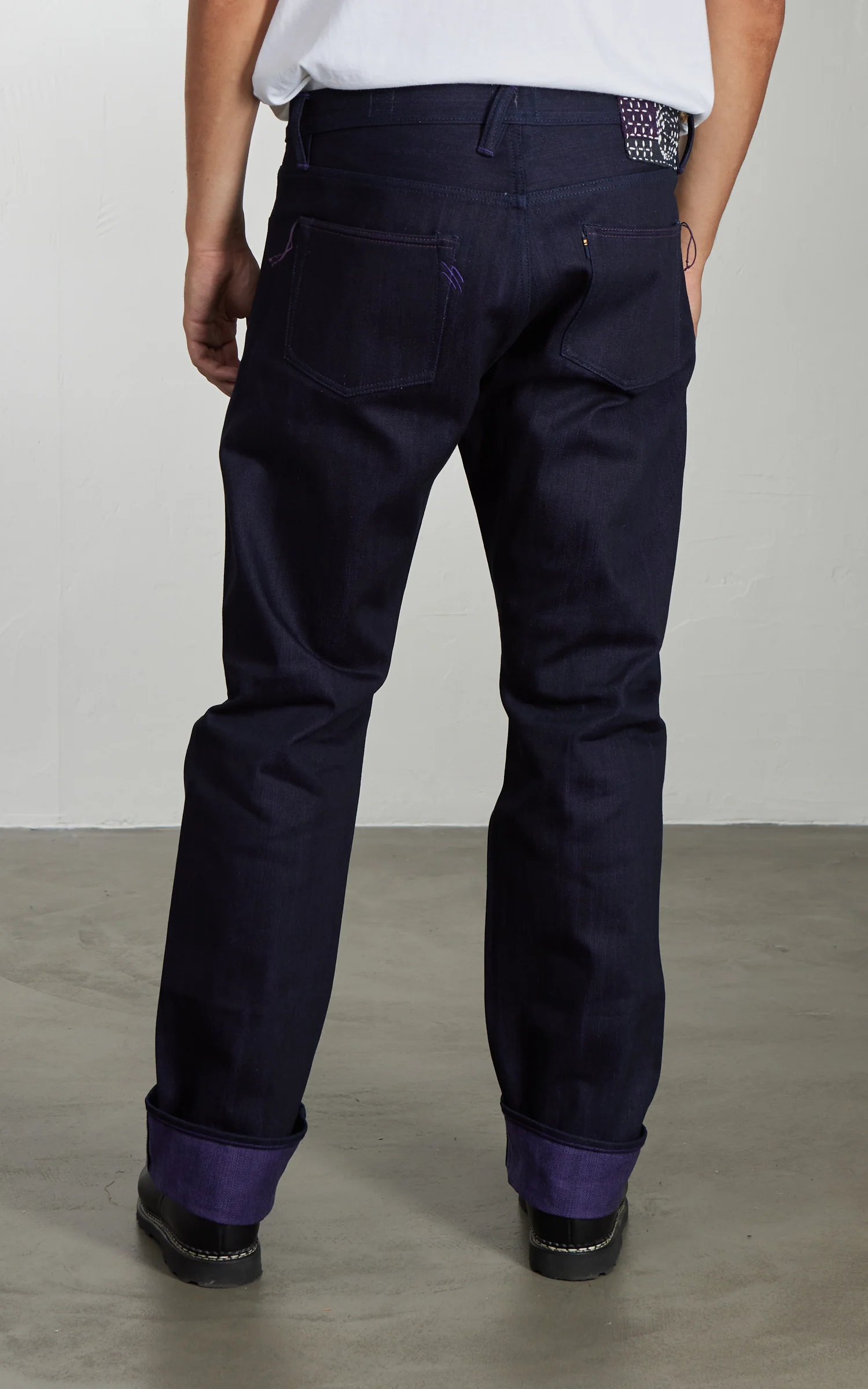 NBDN Sumatran Tigers XI Amethyst Slim Straight Selvedge Jeans Indigo 16oz - Image 6